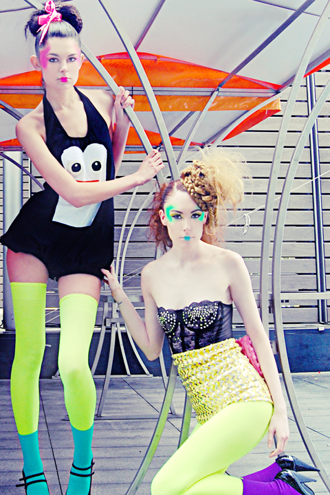 Limited Edition Penguin Onesie Halter Jumper & Limited Edition Yellow VEGAS High Waist Sequin Shorts