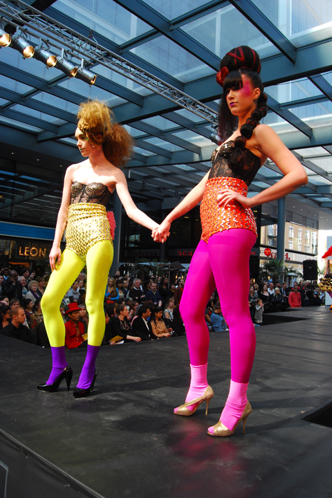 Limited Edition Yellow & Orange VEGAS High Waist Sequin Shorts